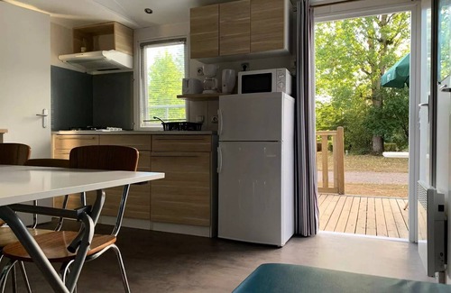 Saint-Honore-les-Bains House | Camping des Bains * - Mobile home 3 bedrooms 4 to 6 people - 4 pers. included in the tariff