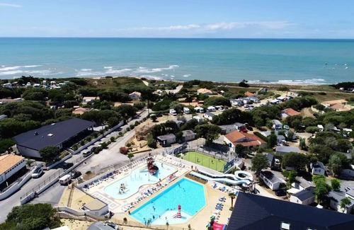 Domino House | Camping L'Anse Des Pins * - Mobil Home Eco 4 Rooms 6/8 People