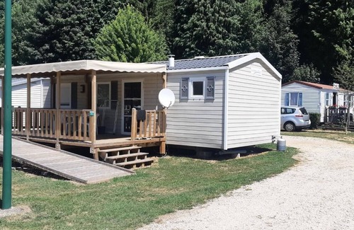 Le Chambon-sur-Lignon House | Camping le Lignon* - Mobile home Eglantine PMR 3 rooms 4 people