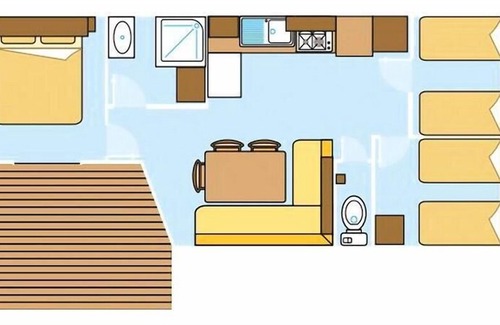 Messanges House | Camping Le Domaine de la Marina **** - Mobile Home 4 Rooms 6 People