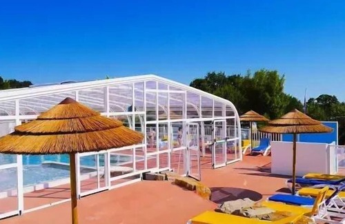 Les Moutiers-en-Retz House | Camping Les Brillas* - Mobile home Relax TV 3 Rooms 4/6 people