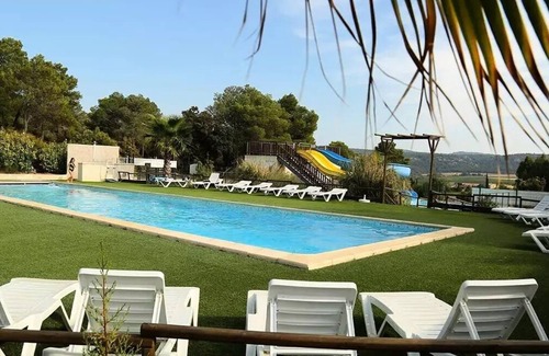 Fabrezan House | Camping Le Pinada * - Mobil Home TULIPE - 2 bedrooms - 28 m2 4 people