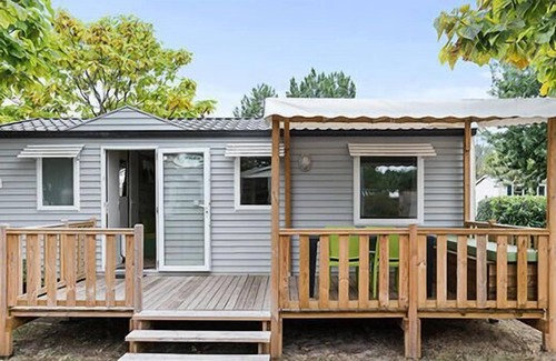 Saint-Cheron House | Camping Parc des Roches *** - Cozy Mobile Home 4 Rooms 6 People