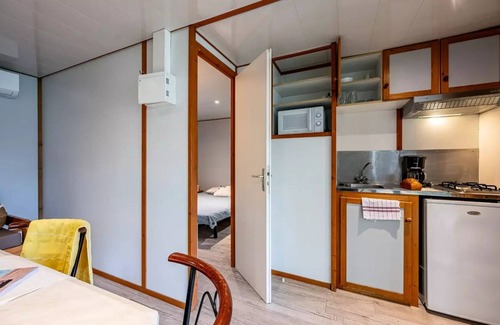 Badefols-sur-Dordogne Ski Chalet | Campsite maeva Getaways Les Bö-Bains * - Chalet Motel 3 Rooms 4/6 People Air-conditioned 2 Bathrooms