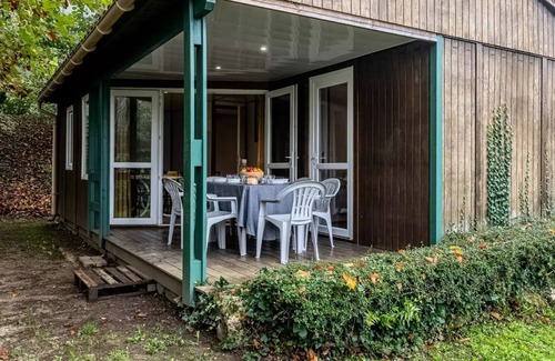 Badefols-sur-Dordogne Ski Chalet | Campsite maeva Getaways Les Bö-Bains * - Chalet Motel 3 Rooms 4/6 People Air-conditioned 2 Bathrooms