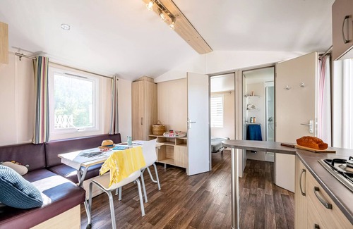 Badefols-sur-Dordogne House | Campsite maeva Getaways Les Bö-Bains * - 3 Room Mobile Home for 4/6 People with Air Conditioning