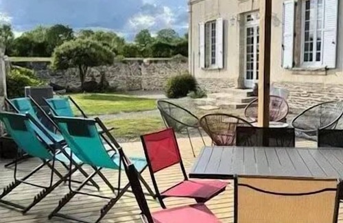 Cahagnolles Villa | Campsite L'Escapade - Gîte André 12 people