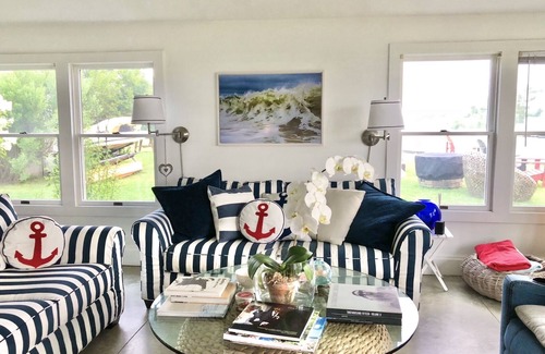 Quogue House | Can a house be too close to the water? Come find out for yourself!