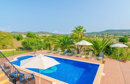 Cas Concos Villa | CAN CLARET - Villa with private pool in Cas Concos (Felanitx). Free WiFi.