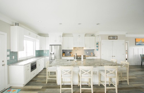 Topsail Beach House | Canal Front Home-3-minute walk to beach with private boat dock