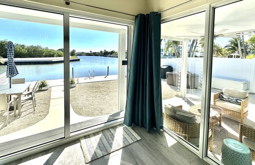 Marathon Villa | Canal Front w/Hot Tub and Private Dock Cozy Villa near Sombrero Beach