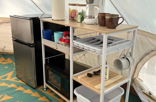 Gans RV Rental | Canvas Bell Tent on Working Farm in Historic Laurel Highlands