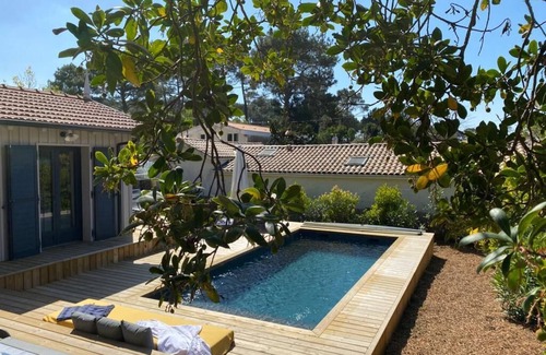 Claouey House | Cap Ferret. Adorable Villa pool view 200 m from the beach