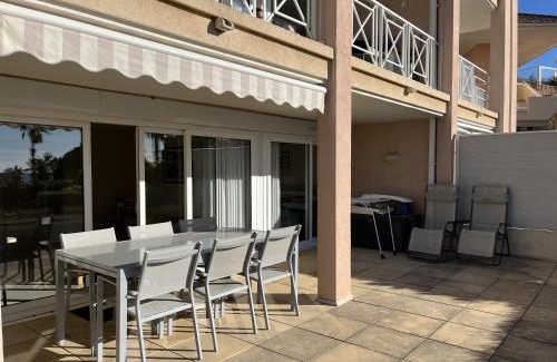 Frejus Port Apartment | Cap HERMES, T2-3, 40m2, 4-5p, ,grande terrasse vu