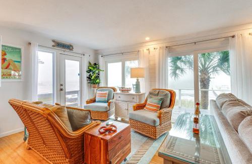 Carrabelle House | Carrabelle Retreat with Boat Dock and Views of Gulf!