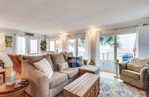 Carrabelle House | Carrabelle Retreat with Boat Dock and Views of Gulf!