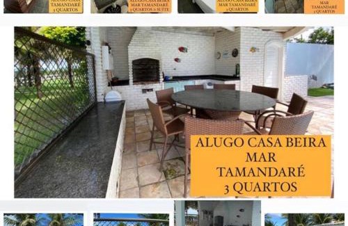 Tamandare House | Casa beira-mar emTamandaré c/ piscina.