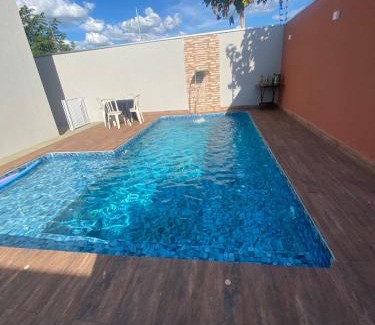 Nova Nazare House | Casa com piscina 2 quartos em Luzimangues Porto Nacional casa de temporada Summer House