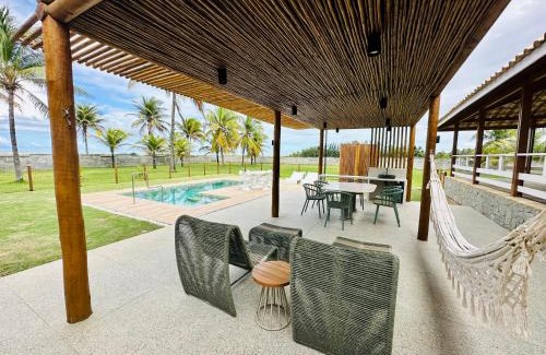 Estancia House | Casa com piscina em Estância paraíso à beira mar