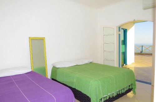 Praia de Borrifos House | Casa costeira com vista e área gourmet no Borrifos