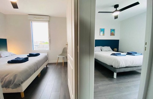 Madeleine - Saint-Leonard Apartment | Casa Mafate : Town centre - Balcony -Parking