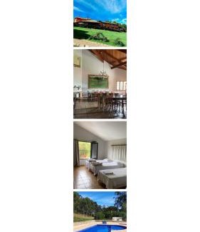 Pedra Bela House | Casa na FAZENDA para até 35 hóspedes, 10 suítes, PISCINA, churrasqueira, internet 400MB, PESCA, cavalos e vaca de LEITE