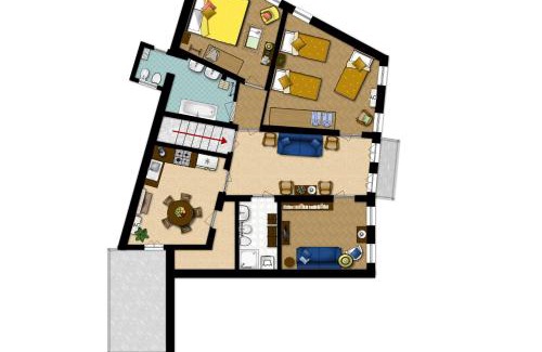 Castello Apartment | CasaMisa Formosa 5193