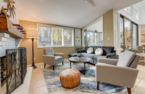 Cassopolis House | Cassopolis Vacation Home - Walk to Diamond Lake!