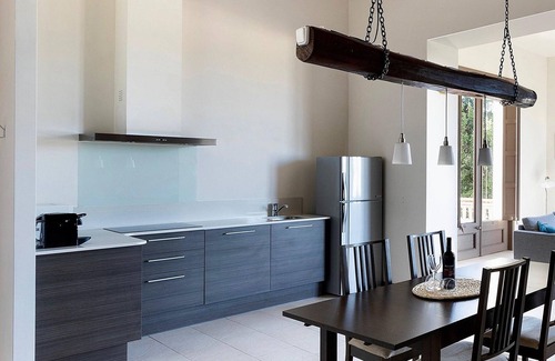 La Torre de Claramunt Apartment | Castle Apartment for 3-4 people with terrace