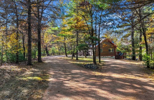 Friendship Cabin | Castle Rock Lake,30 miles to Dells,Fireplace,Games