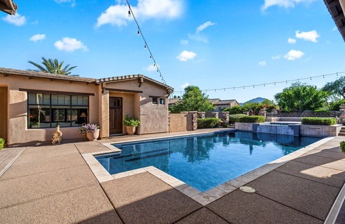 South Scottsdale House | Cattletrack Casita - Stylish Studio with Semi-Private Pool & Hot Tub