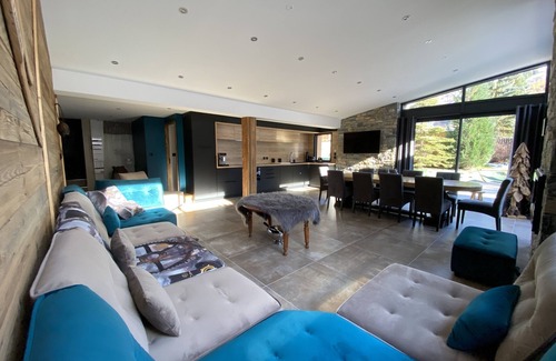 Valloire Apartment | Center Village Appt Classified 4 stars 167m2 Garden 300m2 Private Sauna