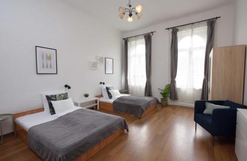 Csarnok negyed Apartment | Central large cosy apartment