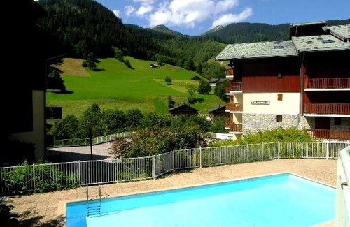 Areches Apartment | Central Triplex for 6, Near Slopes and Shops, Pool Access