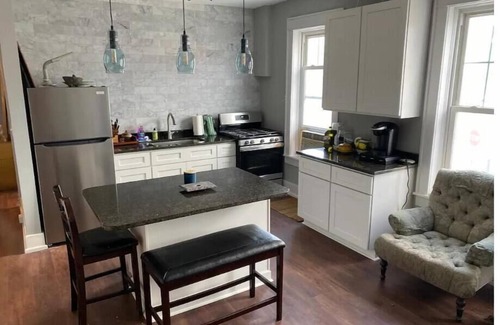 Morgantown House | Centrally Located 3 BR Suite with Stylish Upgrades