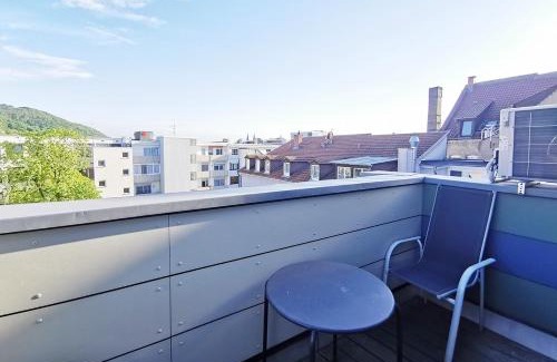 Bergheim Apartment | CF15 75m2 Central Duplex with AC and Balcony