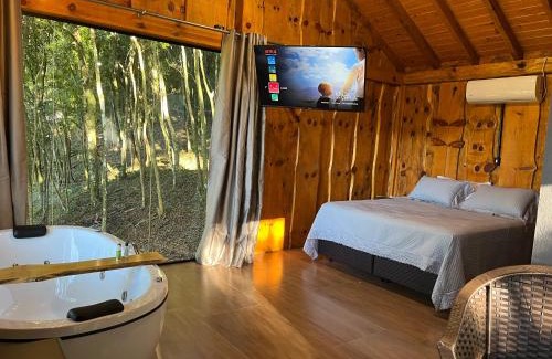 Canela Ski Chalet | Chalé Refúgio Panorâmico Aconchegante