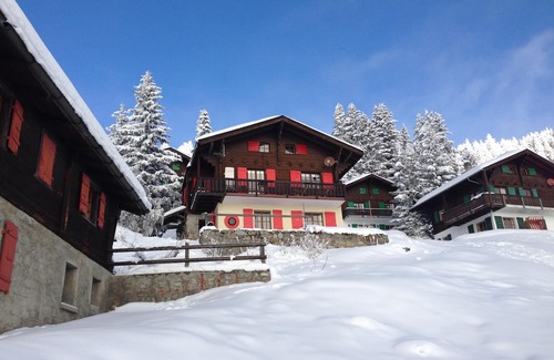 Riederalp Ski Chalet | Chalet Bergpieper, Swiss chalet-style apartment with a dream view