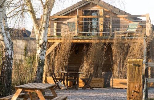 Hasnon House | Chalet calme avec terrasse, proche activités nature - FR-1-510-121