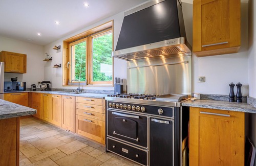 Bitschwiller-les-Thann House | Chalet New 10 People With spa and heated swimming pool in the quiet and natural