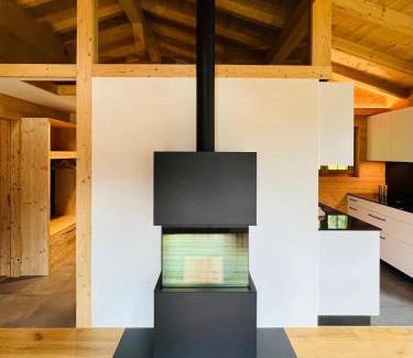 Blausee Apartment | Chalet Spatz Loft Kandersteg Oeschinen Lake