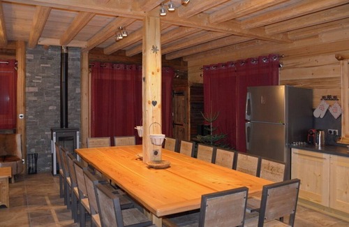 Le Corbier Ski Chalet | Chalet standing 4* face aux pistes 6chambres 5sdb : L'Etoile Filante