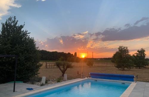 Campsas House | Chambre a la campagne