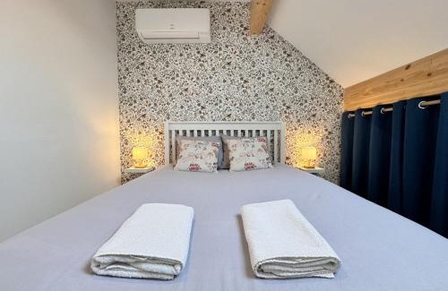 Ruaudin House | Chambres privées avec salle d'eau, clim, TV - Proche circuit - Campagne - 2p