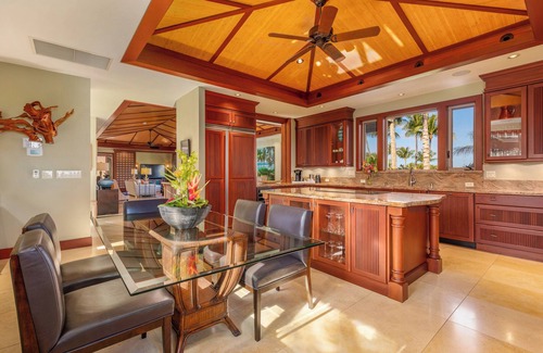 Kamuela House | Champion Ridge Home: Luxe w/Private Pool,Spa,AC & Ocean/Mountain View
