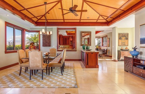 Kamuela House | Champion Ridge Home: Luxe w/Private Pool,Spa,AC & Ocean/Mountain View