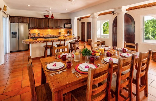 Cozumel Villa | Chango Villa - Ocean Front - Private Beach - 7 Bedrooms - Scuba Diving