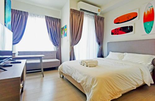 Ratchadaphisek Apartment | Chapter One Eco-Modern Suite (曼谷高端酒店公寓)