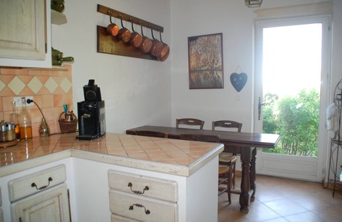 Gordes House | Character stone house with swimming pool surrounded by olive trees