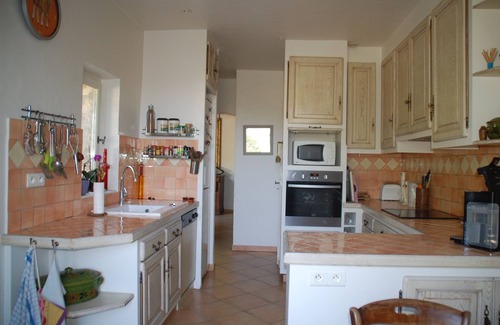 Gordes House | Character stone house with swimming pool surrounded by olive trees